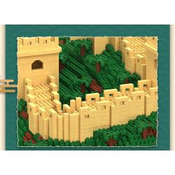 MEGA BLOKS HVH42 non  VẠN LÝ TRƯỜNG THÀNH GIA DỤC QUAN bộ đồ chơi xếp lắp ráp ghép mô hình Creator THE BEATLES Sáng Tạo 681 khối