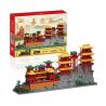 MOYU BLOCK MY92018 92018 non  ĐẠI ĐỒNG SƠN TÂY HANGKONG TEMPLE bộ đồ chơi xếp lắp ráp ghép mô hình Creator THE GREAT WALL Sáng Tạo 6183 khối