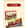 MOYU BLOCK MY92018 92018 non  ĐẠI ĐỒNG SƠN TÂY HANGKONG TEMPLE bộ đồ chơi xếp lắp ráp ghép mô hình Creator THE GREAT WALL Sáng Tạo 6183 khối