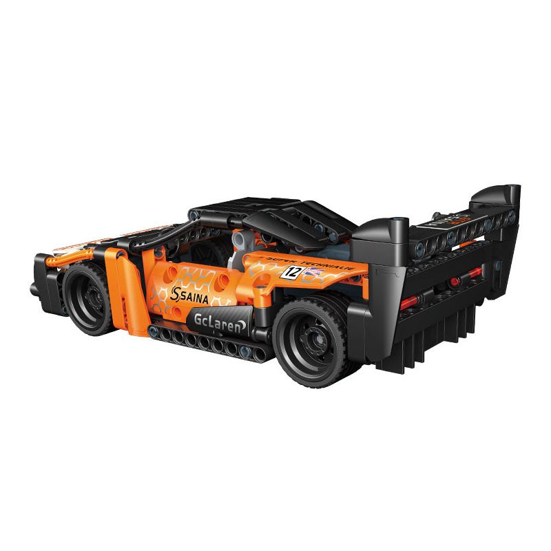 GUDI 70101 non  CÔNG NGHỆ SIÊU TÍCH LŨY ĐUA XE ĐIÊN CUỒNG GOD OF WAR SENNA GTR bộ đồ chơi xếp lắp ráp ghép mô hình  Kỹ Thuật Công Nghệ Cao Mô Hình Phương Tiện 332 khối