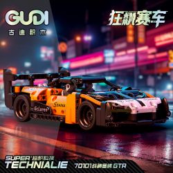 GUDI 70101 non  CÔNG NGHỆ SIÊU TÍCH LŨY ĐUA XE ĐIÊN CUỒNG GOD OF WAR SENNA GTR bộ đồ chơi xếp lắp ráp ghép mô hình  Kỹ Thuật Công Nghệ Cao Mô Hình Phương Tiện 332 khối