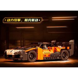 GUDI 70101 non  CÔNG NGHỆ SIÊU TÍCH LŨY ĐUA XE ĐIÊN CUỒNG GOD OF WAR SENNA GTR bộ đồ chơi xếp lắp ráp ghép mô hình  Kỹ Thuật Công Nghệ Cao Mô Hình Phương Tiện 332 khối