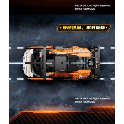 GUDI 70101 non  CÔNG NGHỆ SIÊU TÍCH LŨY ĐUA XE ĐIÊN CUỒNG GOD OF WAR SENNA GTR bộ đồ chơi xếp lắp ráp ghép mô hình  Kỹ Thuật Công Nghệ Cao Mô Hình Phương Tiện 332 khối