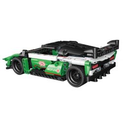 GUDI 70102 non  CÔNG NGHỆ SIÊU TÍCH LŨY ĐUA XE ĐIÊN CUỒNG GREEN SHADOW BULL EVO2 tỷ lệ 1:18 bộ đồ chơi xếp lắp ráp ghép mô hình  Kỹ Thuật Công Nghệ Cao Mô Hình Phương Tiện 325 khối