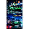 GUDI 70102 non  CÔNG NGHỆ SIÊU TÍCH LŨY ĐUA XE ĐIÊN CUỒNG GREEN SHADOW BULL EVO2 tỷ lệ 1:18 bộ đồ chơi xếp lắp ráp ghép mô hình  Kỹ Thuật Công Nghệ Cao Mô Hình Phương Tiện 325 khối