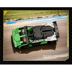 GUDI 70102 non  CÔNG NGHỆ SIÊU TÍCH LŨY ĐUA XE ĐIÊN CUỒNG GREEN SHADOW BULL EVO2 tỷ lệ 1:18 bộ đồ chơi xếp lắp ráp ghép mô hình  Kỹ Thuật Công Nghệ Cao Mô Hình Phương Tiện 325 khối