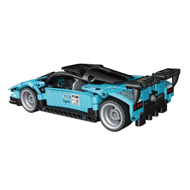 GUDI 70103 non  CÔNG NGHỆ SIÊU TÍCH LŨY ĐUA XE KÉO CON TRAI CỦA GIÓ GR tỷ lệ 1:18 bộ đồ chơi xếp lắp ráp ghép mô hình  Kỹ Thuật Công Nghệ Cao Mô Hình Phương Tiện 347 khối