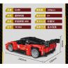 GUDI 70104 non  CÔNG NGHỆ SIÊU TÍCH LŨY ĐUA XE ĐIÊN CUỒNG BLAZING HORSE 488 tỷ lệ 1:18 bộ đồ chơi xếp lắp ráp ghép mô hình  Kỹ Thuật Công Nghệ Cao Mô Hình Phương Tiện 338 khối