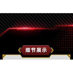 GUDI 70104 non  CÔNG NGHỆ SIÊU TÍCH LŨY ĐUA XE ĐIÊN CUỒNG BLAZING HORSE 488 tỷ lệ 1:18 bộ đồ chơi xếp lắp ráp ghép mô hình  Kỹ Thuật Công Nghệ Cao Mô Hình Phương Tiện 338 khối