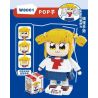 FUNIFY W8001 8001 non  CUỘC SỐNG THƯỜNG NGÀY CỦA POPZI VÀ PIPI bộ đồ chơi xếp lắp ráp ghép mô hình Movie & Game Phim Và Trò Chơi