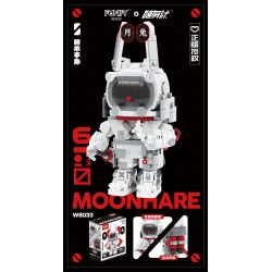 FUNIFY W8033 8033 non  CÓ KẾ HOẠCH THỎ TRĂNG bộ đồ chơi xếp lắp ráp ghép mô hình MOONHARE