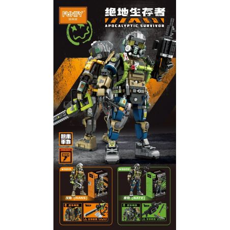 ZHEGAO 652000 non  NGƯỜI SỐNG SÓT NATE bộ đồ chơi xếp lắp ráp ghép mô hình ISLAND TREASURE HUNT 726 khối