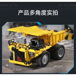 CADA DOUBLEE C65011 65011 non  XE TẢI TỰ ĐỔ KHAI THÁC CR240E CRRC bộ đồ chơi xếp lắp ráp ghép mô hình  Kỹ Thuật Công Nghệ Cao Mô Hình Phương Tiện 1931 khối