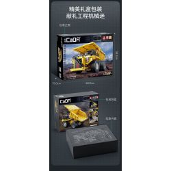CADA DOUBLEE C65011 65011 non  XE TẢI TỰ ĐỔ KHAI THÁC CR240E CRRC bộ đồ chơi xếp lắp ráp ghép mô hình  Kỹ Thuật Công Nghệ Cao Mô Hình Phương Tiện 1931 khối