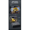 CADA DOUBLEE C65011 65011 non  XE TẢI TỰ ĐỔ KHAI THÁC CR240E CRRC bộ đồ chơi xếp lắp ráp ghép mô hình  Kỹ Thuật Công Nghệ Cao Mô Hình Phương Tiện 1931 khối