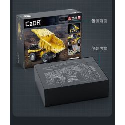 CADA DOUBLEE C65011 65011 non  XE TẢI TỰ ĐỔ KHAI THÁC CR240E CRRC bộ đồ chơi xếp lắp ráp ghép mô hình  Kỹ Thuật Công Nghệ Cao Mô Hình Phương Tiện 1931 khối