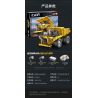 CADA DOUBLEE C65011 65011 non  XE TẢI TỰ ĐỔ KHAI THÁC CR240E CRRC bộ đồ chơi xếp lắp ráp ghép mô hình  Kỹ Thuật Công Nghệ Cao Mô Hình Phương Tiện 1931 khối