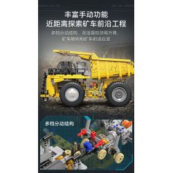 CADA DOUBLEE C65011 65011 non  XE TẢI TỰ ĐỔ KHAI THÁC CR240E CRRC bộ đồ chơi xếp lắp ráp ghép mô hình  Kỹ Thuật Công Nghệ Cao Mô Hình Phương Tiện 1931 khối