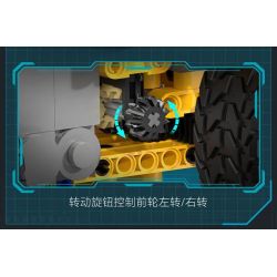 CADA DOUBLEE C65011 65011 non  XE TẢI TỰ ĐỔ KHAI THÁC CR240E CRRC bộ đồ chơi xếp lắp ráp ghép mô hình  Kỹ Thuật Công Nghệ Cao Mô Hình Phương Tiện 1931 khối