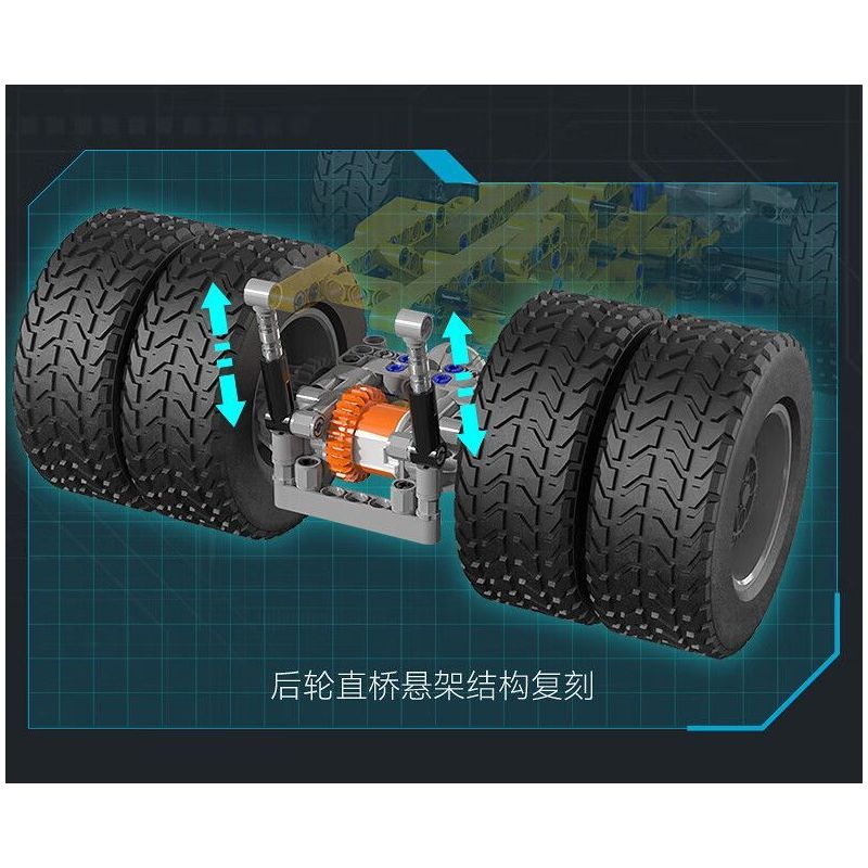 CADA DOUBLEE C65011 65011 non  XE TẢI TỰ ĐỔ KHAI THÁC CR240E CRRC bộ đồ chơi xếp lắp ráp ghép mô hình  Kỹ Thuật Công Nghệ Cao Mô Hình Phương Tiện 1931 khối