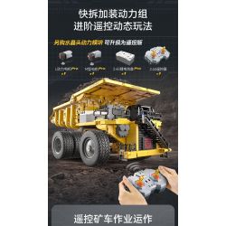 CADA DOUBLEE C65011 65011 non  XE TẢI TỰ ĐỔ KHAI THÁC CR240E CRRC bộ đồ chơi xếp lắp ráp ghép mô hình  Kỹ Thuật Công Nghệ Cao Mô Hình Phương Tiện 1931 khối