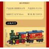 FORANGE FC1703 1703 non  DU LỊCH QUỸ ĐẠO TÀU THAM QUAN bộ đồ chơi xếp lắp ráp ghép mô hình City ORBITAL ADVENTURE SIGHTSEEING TRAIN Thành Phố 732 khối