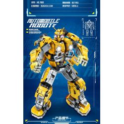 7069 non  MÁY BIẾN ÁP ONG bộ đồ chơi xếp lắp ráp ghép mô hình Movie & Game AUTOMOBILE ROBOT Phim Và Trò Chơi 927 khối