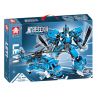 LE YI 81052 non  MÁY BIẾN HÌNH ĐIÊN CUỒNG BAY CHIẾN ĐẤU TRỰC THĂNG Z-18 bộ đồ chơi xếp lắp ráp ghép mô hình Military Army Quân Sự Bộ Đội 665 khối