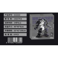 SOUZOSHA 212222 non  NGÀNH CÔNG NGHIỆP HẠNG NẶNG GẤU TRÚC CƠ KHÍ bộ đồ chơi xếp lắp ráp ghép mô hình 1426 khối