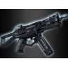 LE YI 88086 non  SÚNG TIỂU LIÊN MP5 bộ đồ chơi xếp lắp ráp ghép mô hình Military Army Quân Sự Bộ Đội 353 khối