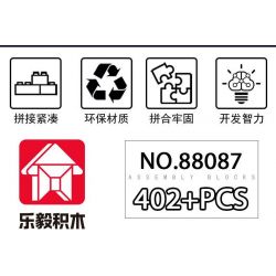 LE YI 88087 non  SÚNG TIỂU LIÊN UZI bộ đồ chơi xếp lắp ráp ghép mô hình Military Army Quân Sự Bộ Đội 402 khối