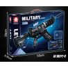 LE YI 81061 non  SÚNG CARBINE M4A1 bộ đồ chơi xếp lắp ráp ghép mô hình Military Army Quân Sự Bộ Đội 523 khối