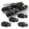 Kazi KY84156 84156 non  TRANG BỊ HIỆN ĐẠI XE TĂNG KHỔNG LỒ TIA CHỚP VÀNG ĐEN 4 TỔ HỢP HẠNG NẶNG TRẠM CHÍNH T90 LECLERC CHIẾN ĐẤU CHỦ LỰC M1A2 CHALLENGER bộ đồ chơi xếp lắp ráp ghép mô hình Military Army INFORMATION WAEFARE Quân Sự Bộ Đội 1134 khối