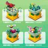 Kazi KY81114 81114 non  CÔN TRÙNG VÀ HOA CÓ 4 LOẠI BỌ RÙA LAN TRẮNG BƯỚM AGAVE ONG VIOLET CÁNH CỨNG CÂY THƠM bộ đồ chơi xếp lắp ráp ghép mô hình Creator INSECT AND FLOWERS Sáng Tạo 1134 khối