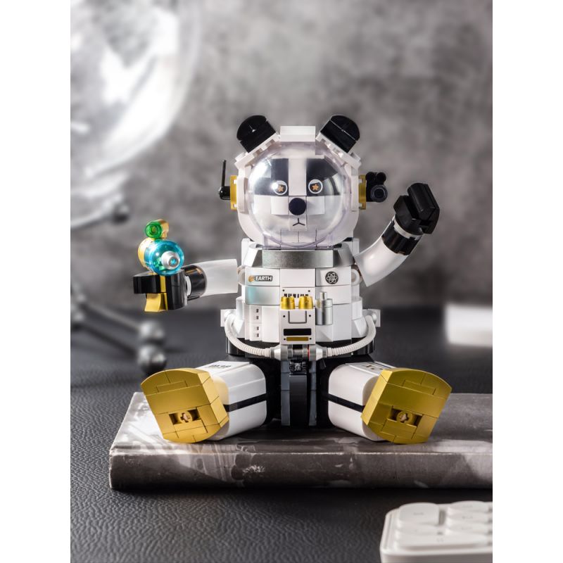 PLEYERID M38-P8031 P8031 8031 M38P8031 38-P8031 non  NGƯỜI GIỮ BÚT PHI HÀNH GIA PANDA bộ đồ chơi xếp lắp ráp ghép mô hình