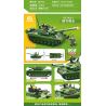MINGDI LEIBAO K0716 0716 non  VŨ KHÍ QUAN TRỌNG NHẤT CỦA ĐẤT NƯỚC XE TĂNG CHIẾN ĐẤU CHỦ LỰC TYPE 85 bộ đồ chơi xếp lắp ráp ghép mô hình Military Army Quân Sự Bộ Đội 346 khối