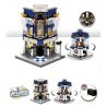 SEMBO WEKKI VIGGI SD6543 6543 non  CỬA HÀNG GỐM SỨ bộ đồ chơi xếp lắp ráp ghép mô hình Mini Modular SEMBO BLOCK CERAMIC SHOP Đường Phố Thu Nhỏ 234 khối
