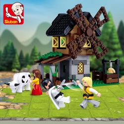 SLUBAN M38-B0617 B0617 0617 M38B0617 38-B0617 non  SÂN TẬP CỐI XAY GIÓ bộ đồ chơi xếp lắp ráp ghép mô hình Legend Warriors Chiến Binh Huyền Thoại 291 khối