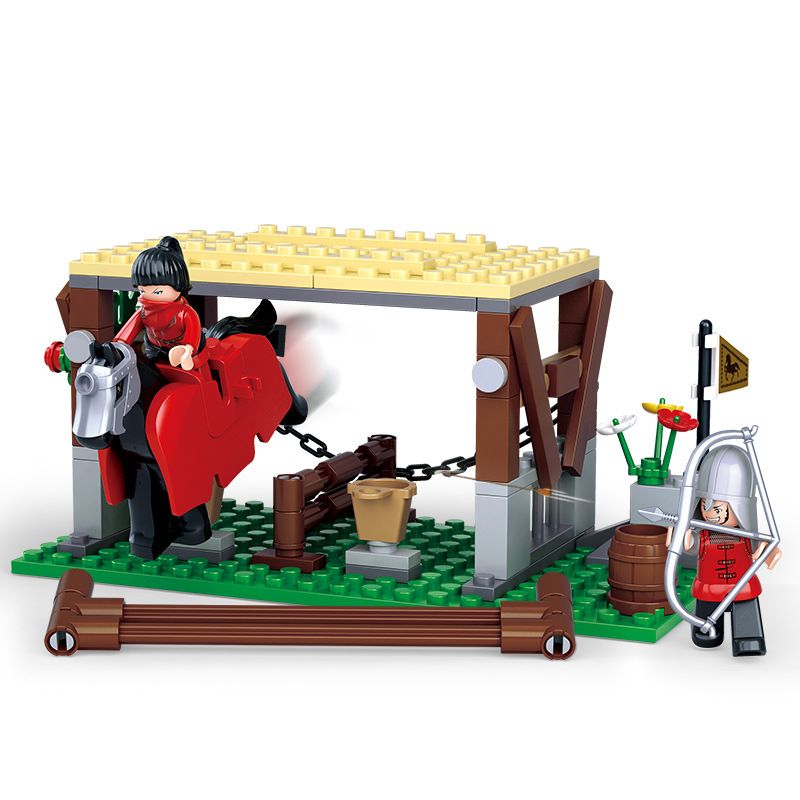 SLUBAN M38-B0611 B0611 0611 M38B0611 38-B0611 non  QUÂN ĐỘI HOÀNG GIA ỔN ĐỊNH bộ đồ chơi xếp lắp ráp ghép mô hình Legend Warriors Chiến Binh Huyền Thoại 129 khối