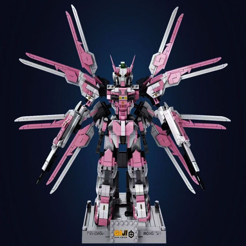 GUANJI BB800 BB801 non  GUOCHUANG MECHA BÃO MIỄN PHÍ bộ đồ chơi xếp lắp ráp ghép mô hình Movie & Game STORM FREEDOM MECHA Phim Và Trò Chơi 1708 khối