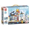 MINGDI LEIBAO 10169 non  DREAM MAKER GIẤC MƠ CỦA CHUYẾN BAY VŨ TRỤ bộ đồ chơi xếp lắp ráp ghép mô hình City FUTURE DREAM Thành Phố 467 khối