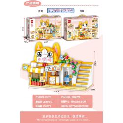 MINGDI LEIBAO 10170 non  DREAM MAKER GIẤC MƠ CỦA THÚ CƯNG Y TẾ bộ đồ chơi xếp lắp ráp ghép mô hình City FUTURE DREAM Thành Phố 478 khối