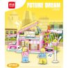 MINGDI LEIBAO 10171 non  DREAM MAKER GIẤC MƠ TÌM KIẾM ÂM THANH bộ đồ chơi xếp lắp ráp ghép mô hình City FUTURE DREAM Thành Phố 487 khối