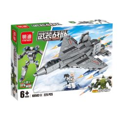 MINGDI LEIBAO K0502 0502 non  LỰC LƯỢNG VŨ TRANG TỔ HỢP WAR MECHA 4 bộ đồ chơi xếp lắp ráp ghép mô hình Military Army ARMED FORCES Quân Sự Bộ Đội 905 khối