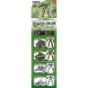 MINGDI LEIBAO K0502 0502 non  LỰC LƯỢNG VŨ TRANG TỔ HỢP WAR MECHA 4 bộ đồ chơi xếp lắp ráp ghép mô hình Military Army ARMED FORCES Quân Sự Bộ Đội 905 khối