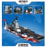 MINGDI LEIBAO K0890 0890 non  VŨ KHÍ QUAN TRỌNG NHẤT CỦA ĐẤT NƯỚC TÀU H18 PHÚC KIẾN bộ đồ chơi xếp lắp ráp ghép mô hình Military Army A SHARP WEAPON OF THE COUNTRY Quân Sự Bộ Đội 423 khối