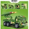 MINGDI LEIBAO K0881 0881 non  VŨ KHÍ QUAN TRỌNG NHẤT CỦA ĐẤT NƯỚC XE TÊN LỬA HONGQI bộ đồ chơi xếp lắp ráp ghép mô hình Military Army A SHARP WEAPON OF THE COUNTRY Quân Sự Bộ Đội 405 khối