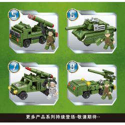 MINGDI LEIBAO K0509 0509 non  QUÂN ĐỘI TIÊN PHONG 8 TỔ HỢP bộ đồ chơi xếp lắp ráp ghép mô hình Military Army HEAVY MECHA Quân Sự Bộ Đội 911 khối