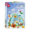 MINGDI LEIBAO K0712 0712 non  LÂU ĐÀI CÔNG CHÚA DƯỚI BIỂN bộ đồ chơi xếp lắp ráp ghép mô hình PRINCESS CASTLE 501 khối