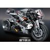 LEIBAO 8163 non  LÁI XE TỐC ĐỘ YAMAHA R1M bộ đồ chơi xếp lắp ráp ghép mô hình  MOTORCYCLE Kỹ Thuật Công Nghệ Cao Mô Hình Phương Tiện 842 khối